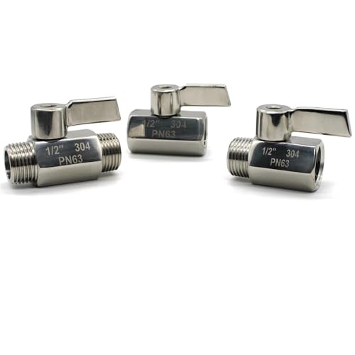 Válvula de bola de acero inoxidable SS304 para redes de tuberías y control de paso 2