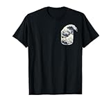 Kanagawa Japonés La gran ola Japonesa Ola Camiseta