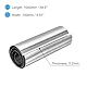 sourcing map 304 Edelstahlfolienrolle, 0,2 mm x 150 mm x 1 m, polierte Metallstreifenplatte für Handwerk, elektronische Geräte, silberfarben