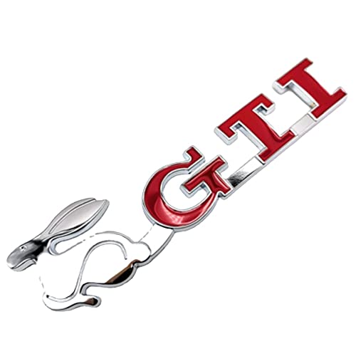 Car Trunk Emblem for GTI VW Rabbit Car Badge Golf