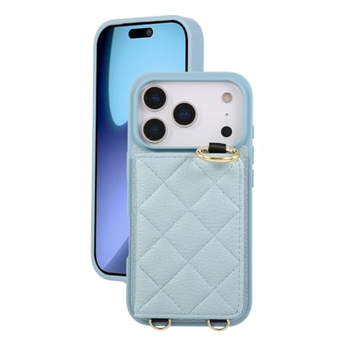 Étui rabat iPhone 17 Pro bleu antichoc résout le problème des écrans brisés