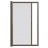 INSTALLAZIONE VERSATILE E RIDUCIBILE: Struttura regolabile e riducibile fino a 80 cm in larghezza e altezza; progettata per adattarsi a diverse aperture di finestre porte e balconi di varie dimensioni