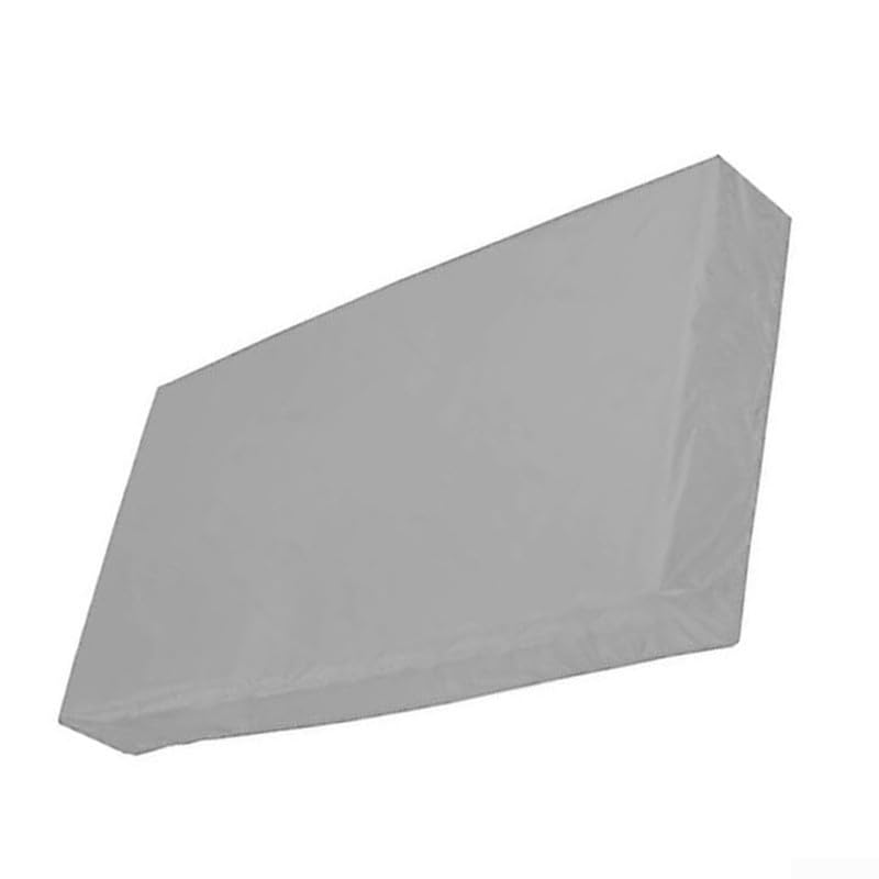 Cubierta para cinta de correr al aire libre 140 x 71 x 15 cm, tela Oxford 210D/420D resistente a la intemperie cubierta protectora para equipos deportivos, gris (210D: 140 x 71 x 15 cm)