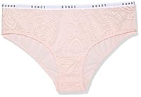 Bonds Women's Intimately Micro Lace Boyleg, Rocksalt, 12