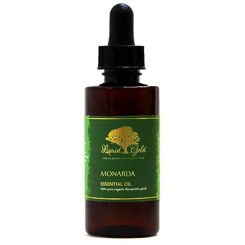 Aceite Esencial de Monarda Premium 2 oz con Gotero miniatura 1