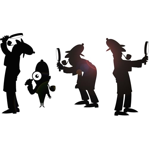 Vinilo decorativo de pared detective Sherlock Holmes 20 in x 35 in