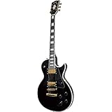 Photogenic フォトジェニック エレキギター LPカスタムタイプ ブラック LP-300C/BK [ソフトケース/シールド/調整用レンチ付属]