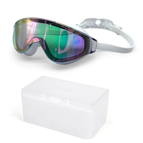 Óculos de natação HD óculos antiembaçantes protetores auriculares óculos de mergulho integrados equi