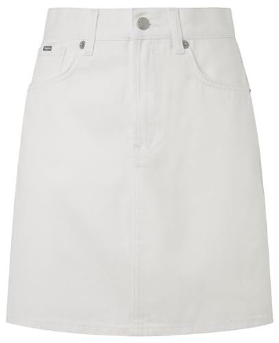Pepe Jeans Mini Falda Mujer Hw Coated, Azul (Denim), M
