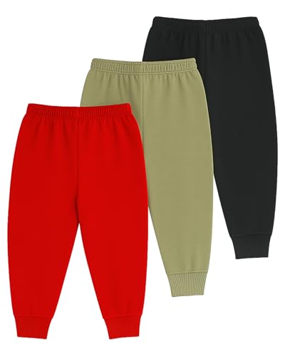 Image of Kuchipoo Boys Cargo Joggers - Pack of 3