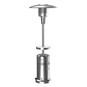 patio heater with led table