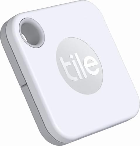 Tile Mate (2020) 1-pack - Bluetooth Tracker, Keys Finder and Item Locator for Keys, Bags and More; Water Resistant with 1 Year Replaceable Battery