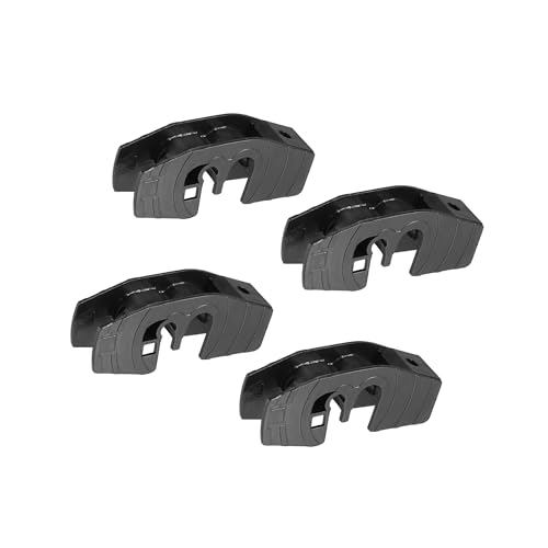 Hihaha Universal Front Wiper Blade Arm Adapter Clip Type-A - Pack of 4 Black Durable Material