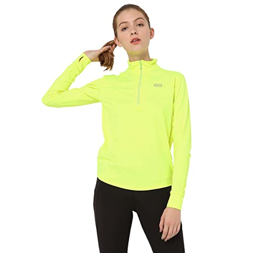 Image of Silvertraq Women's Athleisure Runner Zip Neck T-Shirt