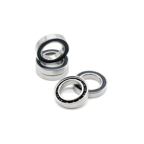 1PC 6802-2RS Stainless Bearing 15*24*5 mm ABEC-7 6802 RS Bicycle Hub Front Rear Hubs Wheel 15 24 5 Ceramic Balls Bearings