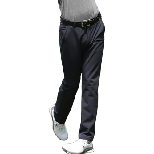 LANGWEI Noir,XXL,Pantalon De Jogging De Golf pour Homme en Polaire Chaude Extensible Idéal pour Le Travail Ou Les Loisirs