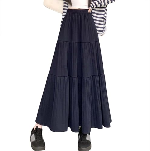 Jupe longue plissée style bohème pour vos sorties d'automne et d'hiver