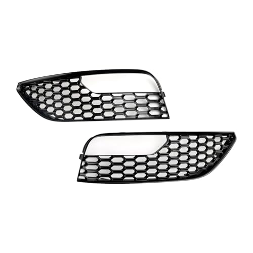 Grille de protection nid d'abeille pare-choc avant A3 2012-2016 noir brillant 8V3807682