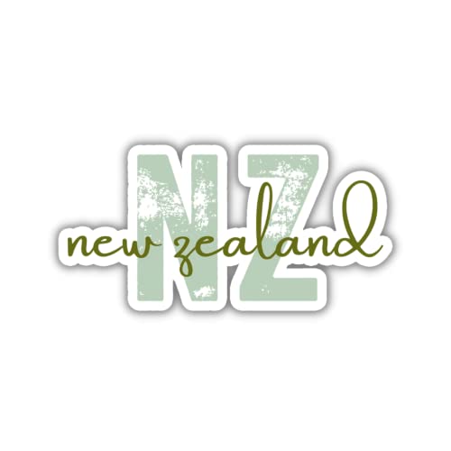New Zealand Country Travel Sticker, Multiple Colors, NZ