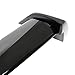 HECASA Roof Spoiler Compatible with 2002-2007 Subaru Impreza WRX STI Rear Window Spoiler Roof Top Wing - Glossy Black