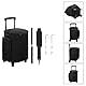 Umhängetasche Tragetasche für Bose S1 / S1 Pro+, tragbare Aufbewahrungs-Trolley-Tasche für Audio, Lautsprecher-Umlenkrolle, Schutzhülle