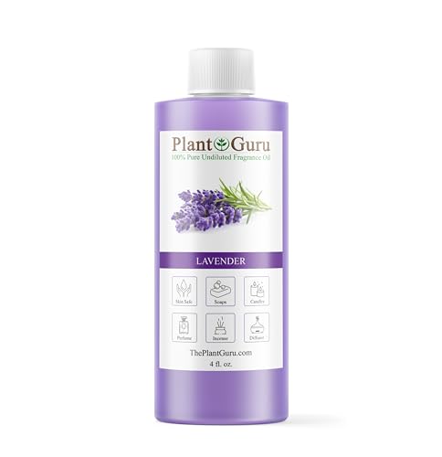 Lavender Fragrance Oil 4 fl. oz. Scented Oil for DIY Soap Making,...