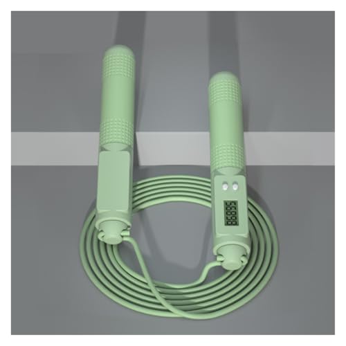DGSYUAN Comba de Saltar Cuerda de Saltar Count Indoor Sports Fitness Equipo De Ejercicio Entrenamiento For Perder Peso Cuerda For Saltar Cuerda para Saltar Comba Cuerda Saltar(Grün)