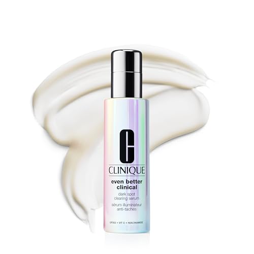 Clinique Even Better Clinical Dark Spot Clearing Vitamin C Face Serum For All Skin Types | Brightening + Soothing, 2.5 Fl Oz