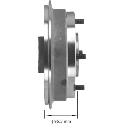 Image of Bendix Premium PDR0481 Rear Brake Drum compatible with Subaru DL 1989-1985, GL 1983-1980, GL 1989-1985, GL-10 1989-1985, GLF 1982-1980, Loyale 1993-1990, Standard 1987-1980, XT 1991-1985