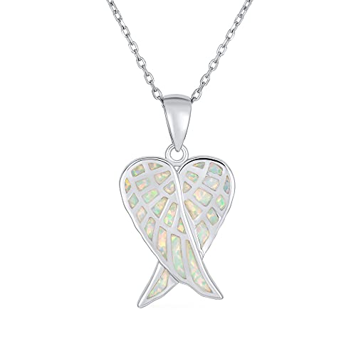 Collier plume opale blanche idée cadeau romantique en argent pour sa petite amie