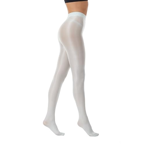 Image of Frola Shaping Tights for Women 70D Shimmery Pantyhose for Dance Ballet Glitter Socks