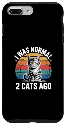 I Was Normal 2 Cats Ago �X�}�z�P�[�X iPhone 7 Plus/8 Plus �p