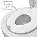 Ingenuity: ity by Ingenuity Flip & Sit Potty Seat (White) – Easy to Set Up & Remove Potty Training Seat That Attaches to Adult Toilet Seat