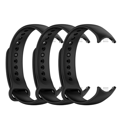 for Xiaomi Smart Band 10/9/8 �����o���h 3���� �\�� �ւ� �����p �x���g �V���R���� for �V���I�~ �X�}�[�g�o���h 10/9/8�x���g �����R�l�N�^�[�Œ����� �_�炩�� �ʋC �h�� �h�� �ϏՌ� �j�����p (3�{ �u��