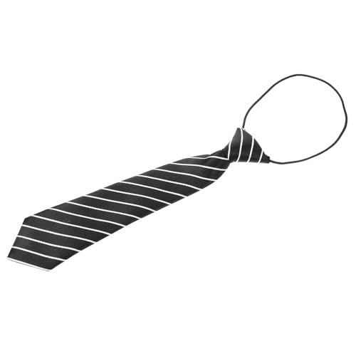 Boys Necktie Stylish Fashion Tie for Formal Events Casual Outings for All Ages Elegant Striped Design