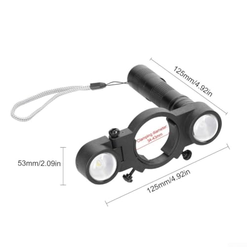 Luz Ángulo ajustable para evitar sombras al pintar con spray y aerógrafo 3