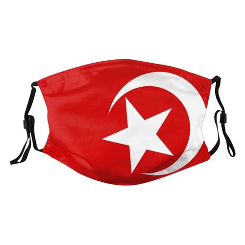 Nation of Islam Flag Adult Dust Mask Adjustable Dust Face with 2 Filter76