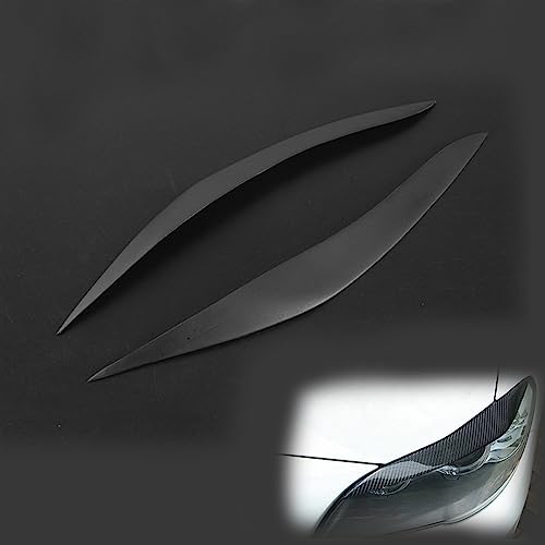 Paupières de phares BMW F10 M5 finition carbone en fibre de verre