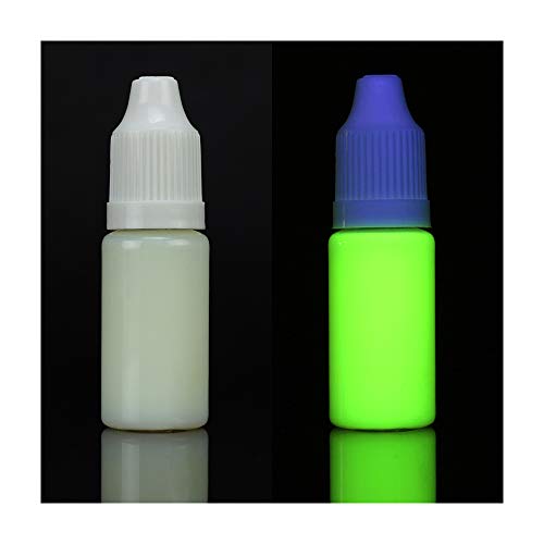 Procart Invisible UV Black Light Ink for Inkjet Printers, Fluorescent Invisible UV Ink Visible only at Black Light (Yellow, 10 ml)