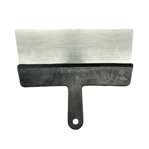 Image of 10 Inch /250 mm Stainless Steel Scraper Cutter Multi-Purpose Kitchen Filling Knife with Plastic Handle
