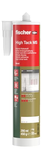 Adhesivo híbrido fischer 541712 alta adhesión blanco 290ml miniatura 1