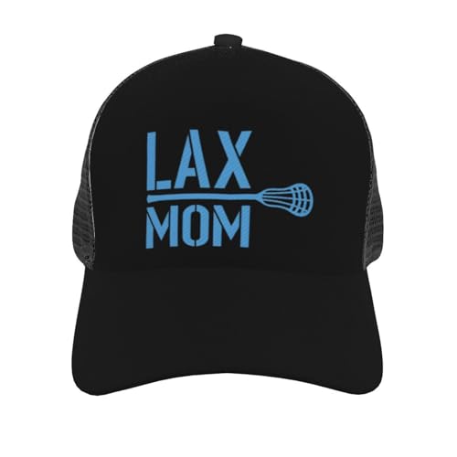 Lax Mom Unisex Mesh Baseball Caps - Classic Adjustable Hat3