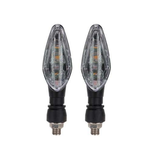 Feux arrière pour moto clignotant LED ambre et lampe de signalisation scooter