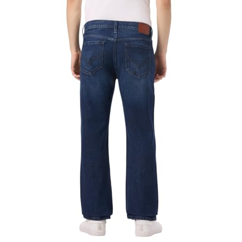 Image of Pepe Jeans Men's Bootcut Fit Jeans | Mid Rise | Stretchable Fabric | Jeans for Man