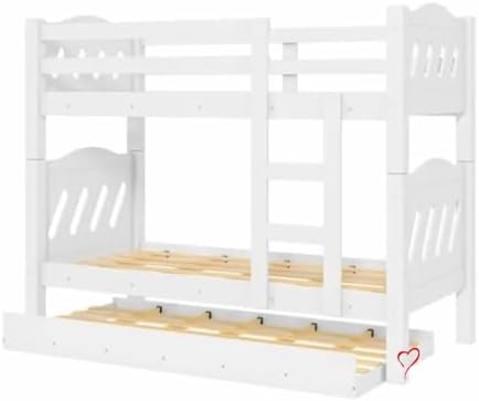 Beliche Treliche Reforçada c/Cama Auxiliar Pérola cor:branco