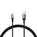 Produktbild VARTA Kabel USB A auf USB Typ C, 2m, Speed Charge & Sync, Ladekabel für Strom- und Datenübertragung, 60 W, schwarz, Nylon