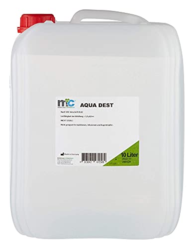 Destilliertes Wasser von Medicalcorner24 – Aqua Dest 20 Liter