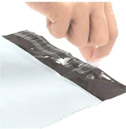 Buste per corriere in plastica, autoadesive, impermeabili, a prova di strappo, per abbigliamento (100 x 20 cm)