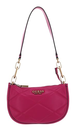 Questo GUESS borsa può essere indossato con qualsiasi outfit e per ogni occasione e attirerà l'attenzione assoluta. Perché il borsa a tracolla super alla moda non solo ha un aspetto unico, ma ospita anche praticamente le tue cose più importanti. Dimensioni: 23 x 15 x 7 cm
