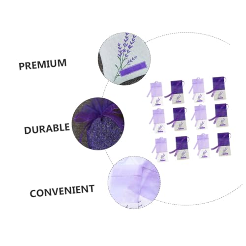 24 bolsas de muselina para ambientador de lavanda miniatura 4